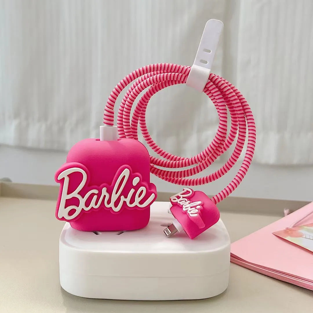 Protector de Cargador de Iphone Barbie - TENDENCIA