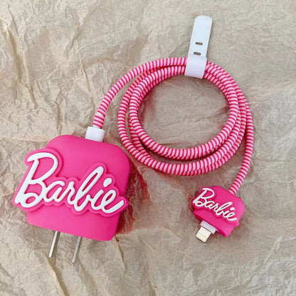 Barbie Cable Protector -  Iphone